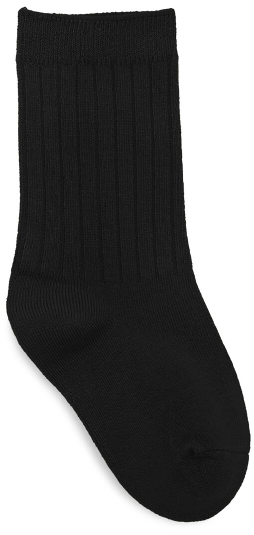 Unisex Rib Crew Socks