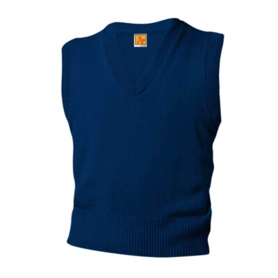 St. Rose Embroidered Unisex V- Neck Sweater Vest