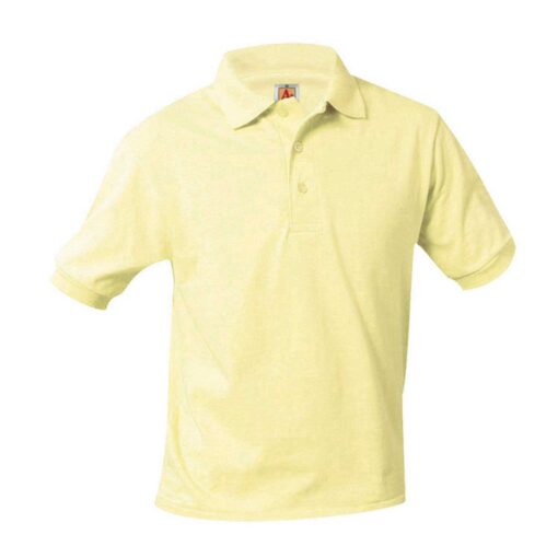 A+ Unisex Short Sleeve Interlock Polo
