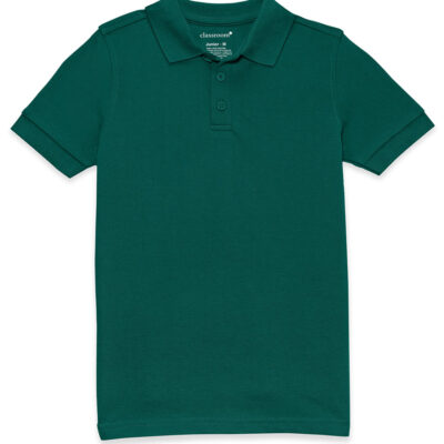 Unisex Short Sleeve Pique Polo