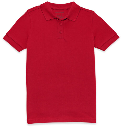Unisex Short Sleeve Pique Polo