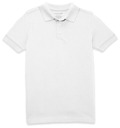 Unisex Short Sleeve Pique Polo