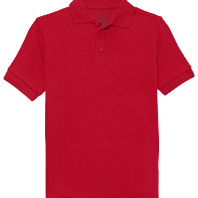Unisex Short Sleeve Interlock Polo