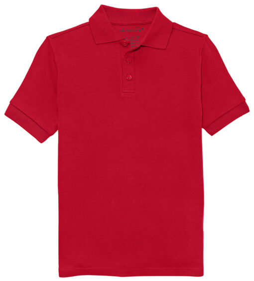 Unisex Short Sleeve Interlock Polo