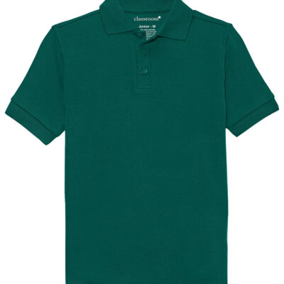 Unisex Short Sleeve Interlock Polo