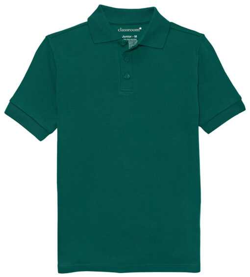Unisex Short Sleeve Interlock Polo