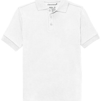 Unisex Short Sleeve Interlock Polo