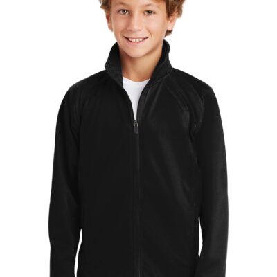 Sport-Tek® Youth Tricot Track Jacket. YST90