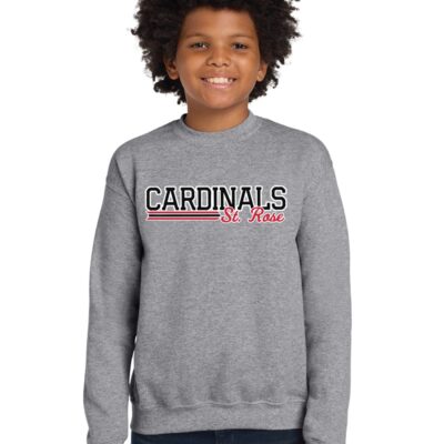 Gildan® Youth Heavy Blend Crewneck Sweatshirt.  18000B-SCRI