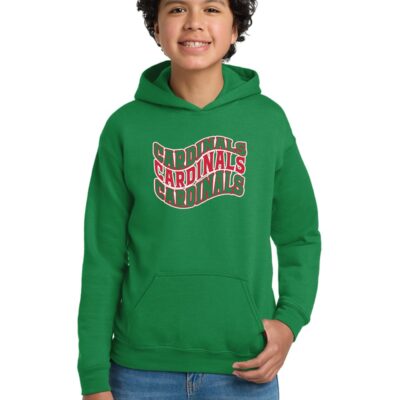 Gildan® - Youth Heavy Blend Hooded Sweatshirt. 18500B-WAVE