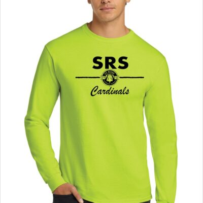 Port & Co Long Sleeve Core Cotton Tee. PC54LS-SRS