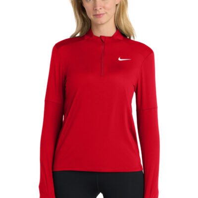 Nike Women's Dri-FIT Element 1/2-Zip Top - 160 "R" LOGO