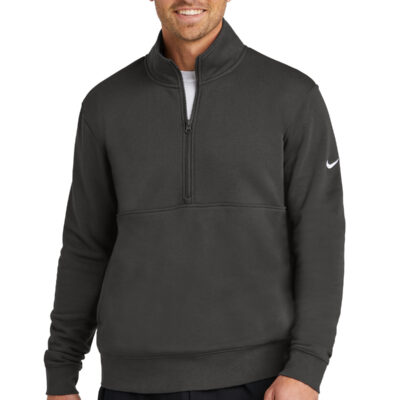 Nike Club Fleece Sleeve Swoosh 1/2-Zip - 160 "R" LOGO