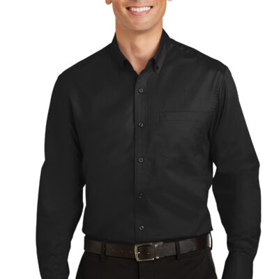 Port Authority® SuperPro Twill Shirt - 160 "R" LOGO